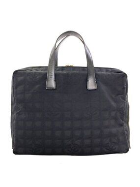 Chanel New Travel Line Tote Bag Nylon Jacquard